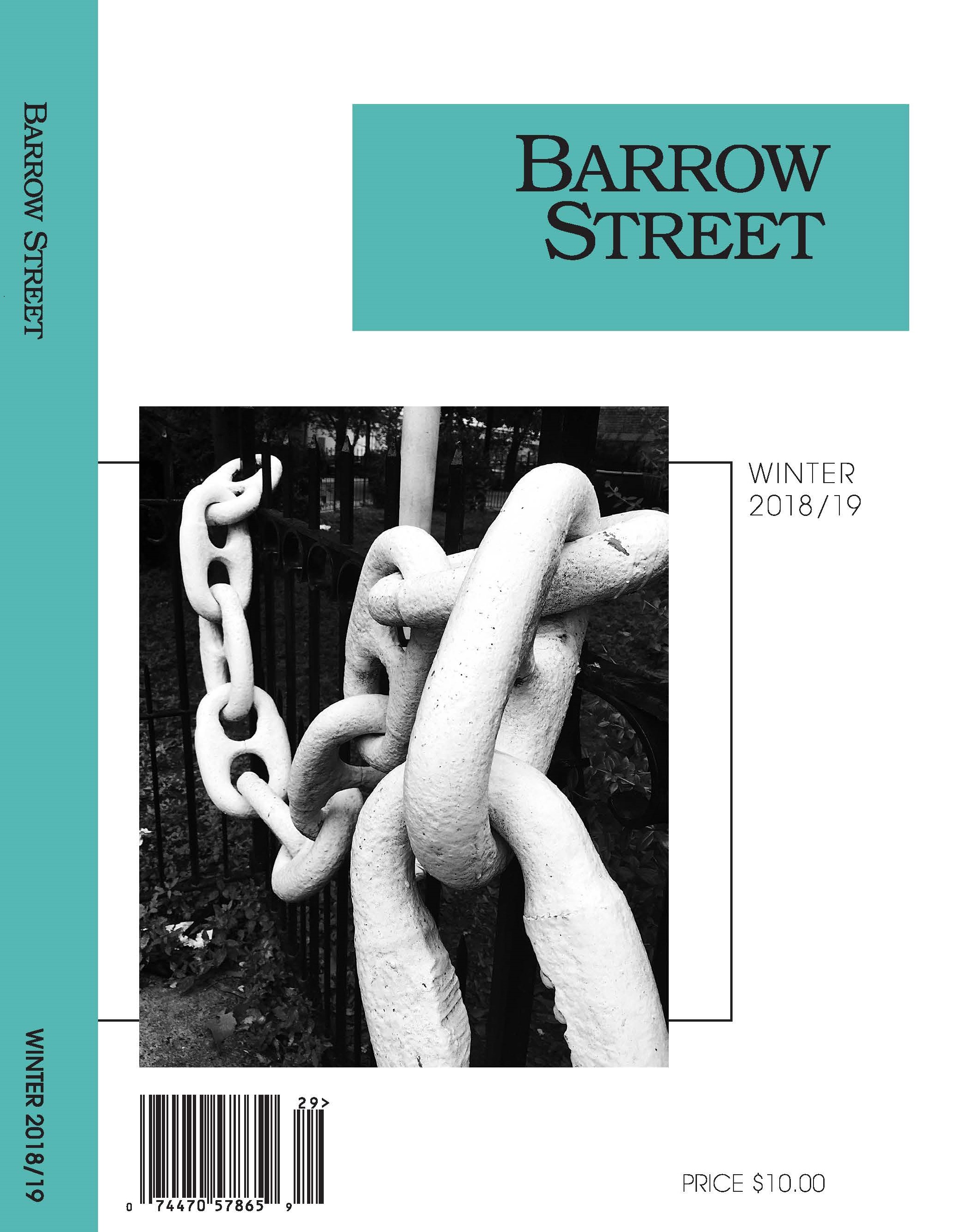 New Issue of Barrow Street Jason Tandon